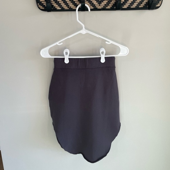 Frank & Eileen Tee Lab Mini Skirt - Charcoal Grey - Size XS - Picture 4 of 13